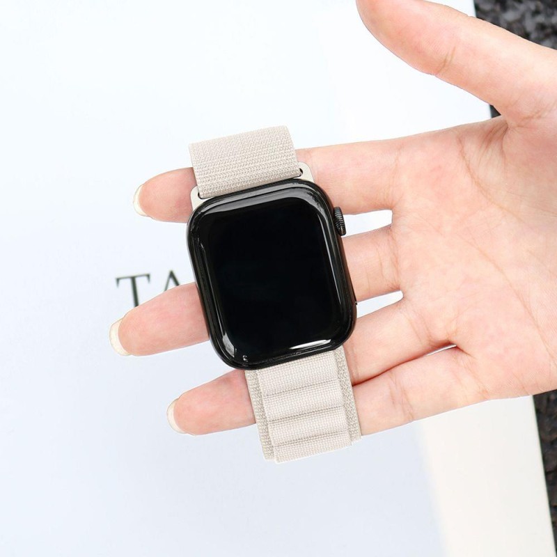 Devia Sport5 Nylon Braided Watch Loop White for Apple Watch 38/40/41mm