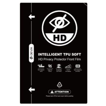 Devia Intelligent TPU Soft HD Privacy Protector Front Film (10pcs)
