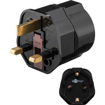 Goobay Universal Power Adapter Black