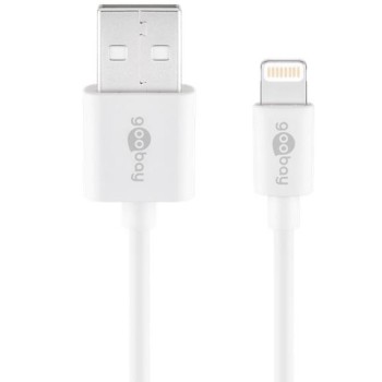 Goobay 1m Lightning Cable White