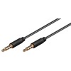 Goobay 4-Pin Jack Audio Cable 0.5m Black
