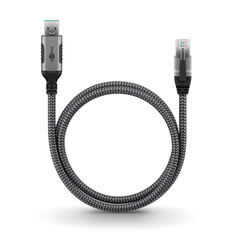 Goobay USB-C 3.0 to RJ45 Ethernet Cable 2m