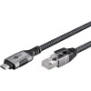 Goobay USB-C 3.1 to RJ45 Ethernet Cable 2m