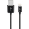 Goobay 0.5m USB-A to Lightning Cable Black