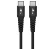 Goobay USB-C 3m Textile Cable Black
