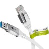 Goobay USB-A 3.0 to RJ45 Ethernet Cable 5m