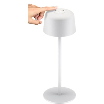 Goobay Wireless LED Table Lamp, Size S, 25 cm, white