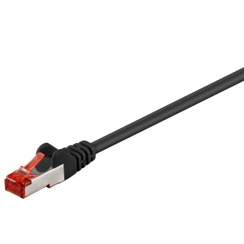 Goobay Cat6 Ethernet Cable 0.25m Black