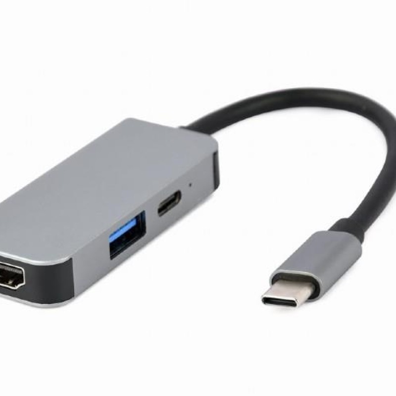 Cablexpert USB-C 3-in-1 Adapter