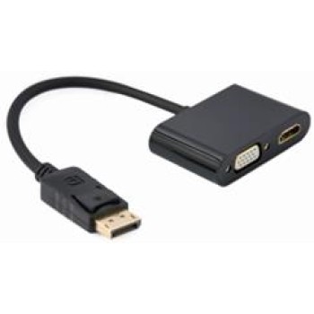 Cablexpert DisplayPort to HDMI + VGA Adapter