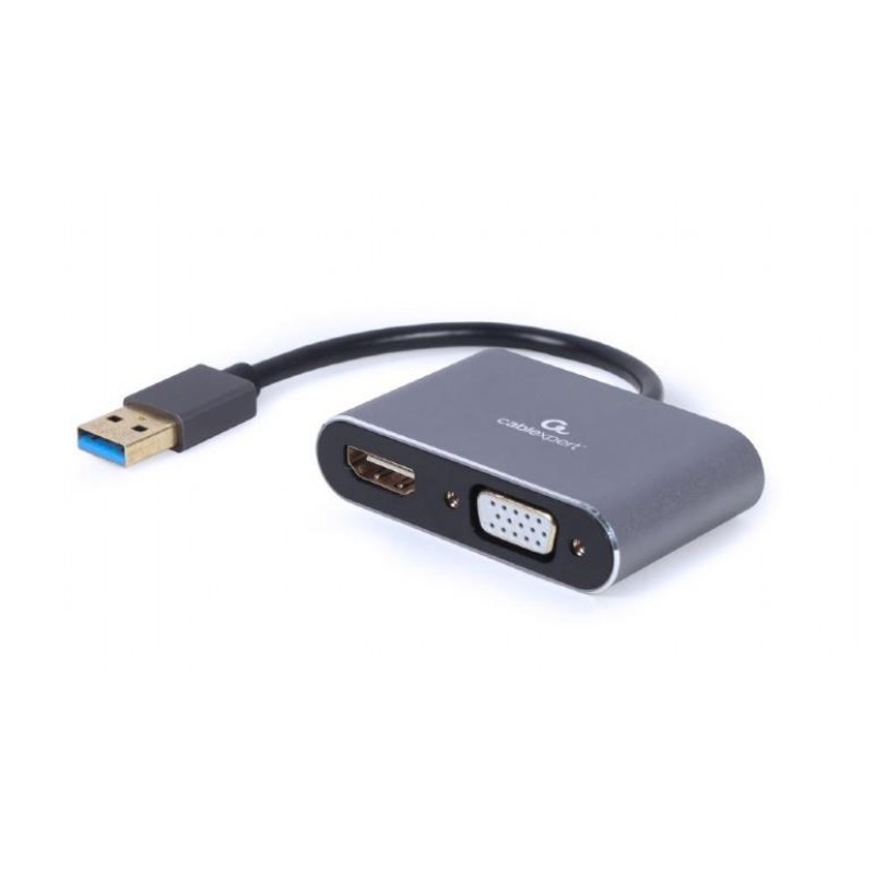 Gembird USB to HDMI + VGA Display Adapter