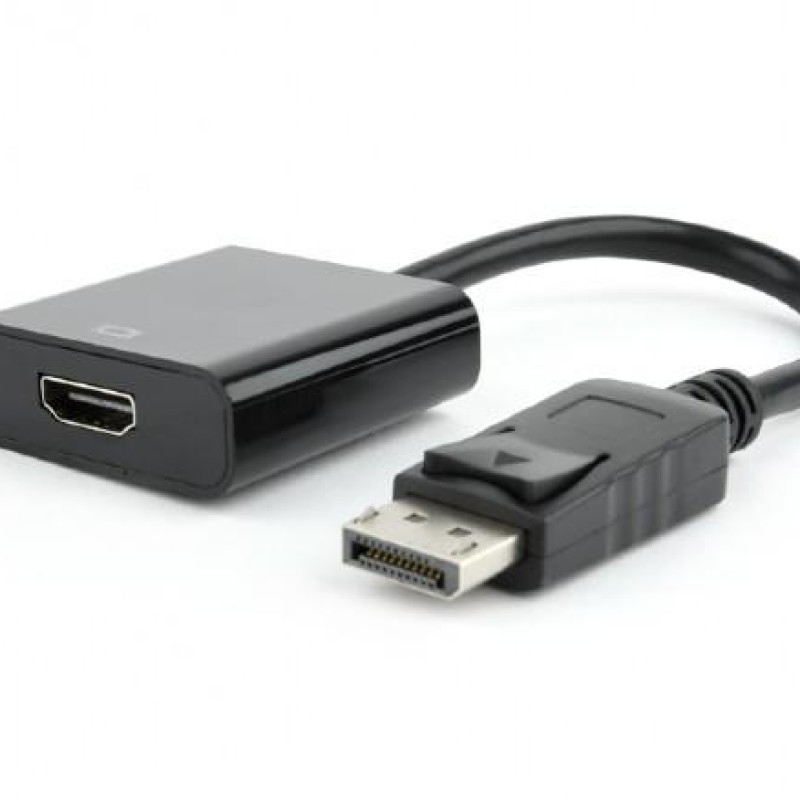 Cablexpert DisplayPort to HDMI Adapter Black
