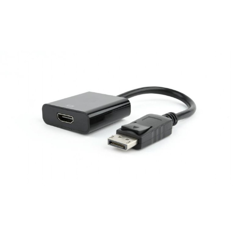 Cablexpert DisplayPort to HDMI Adapter Black