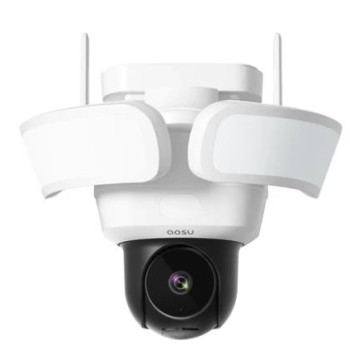 AOSU L5P Floodlight Camera Wired Outdoor