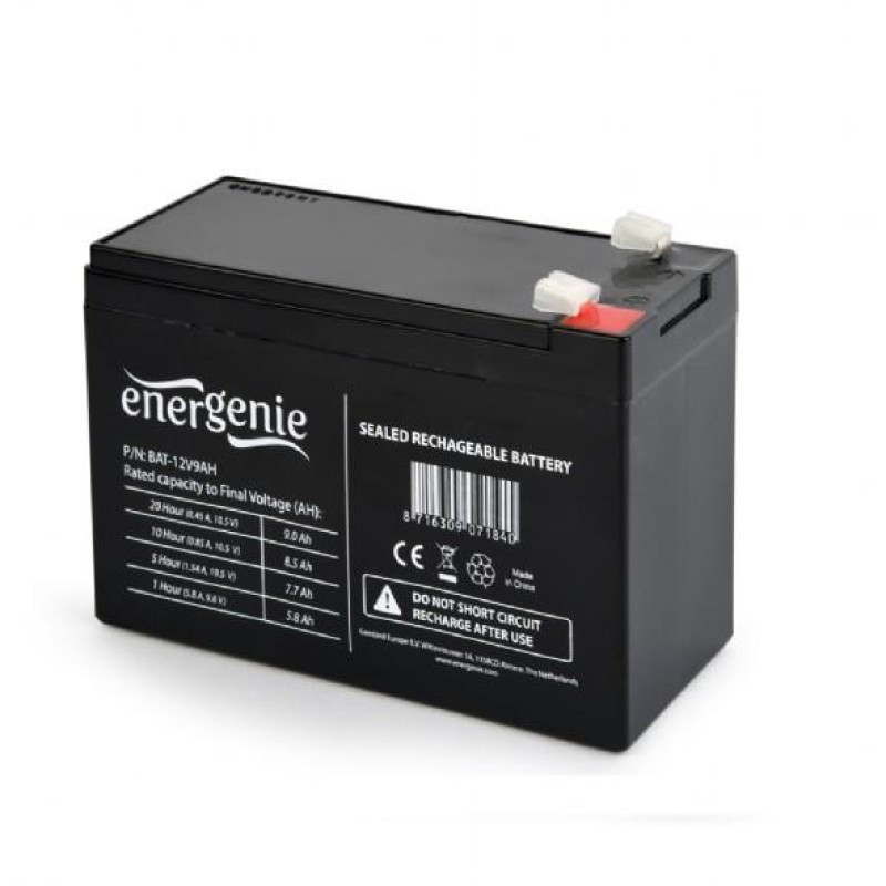 Energenie Lead Acid Battery 12V 9Ah