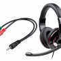 Gembird MHS001 Headset & Goobay 50467 Adapter Combo