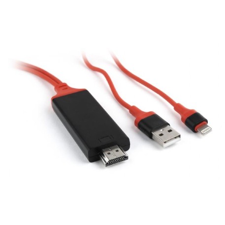 Cablexpert MHL HDMI to Apple/Lightning Cable 1.8m