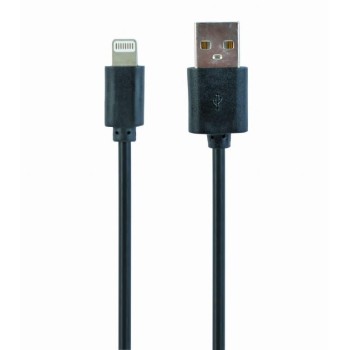 Cablexpert USB A-Male to Lightning Charging Cable 1m Black