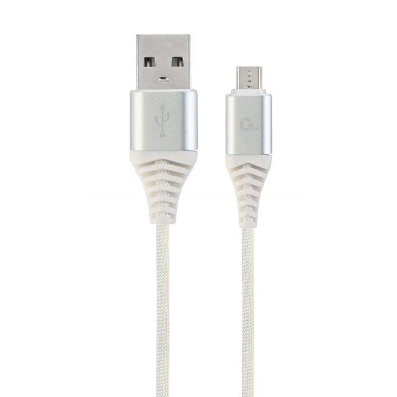 Cablexpert Cotton Braided Micro-USB Cable 2m