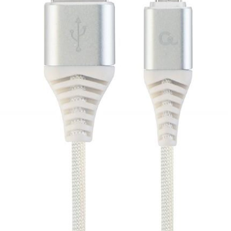 Cablexpert Cotton Braided Micro-USB Cable 2m