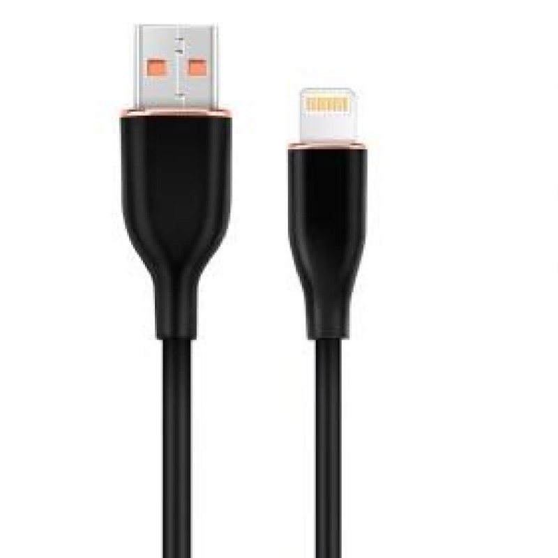 Cablexpert Premium Silicon USB Type-A to 8-Pin Cable 1.5m Black
