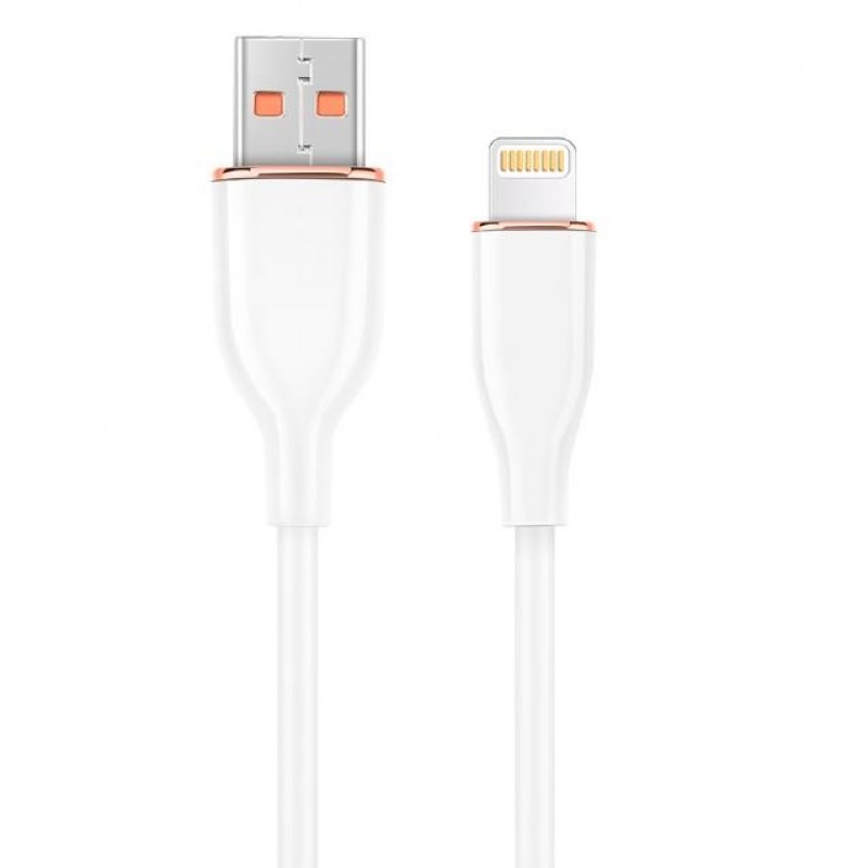 Cablexpert Premium Silicon USB Type-A to 8-Pin Cable 1.5m White
