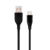 Cablexpert Premium Silicon USB Type-C Cable 1.5m Black
