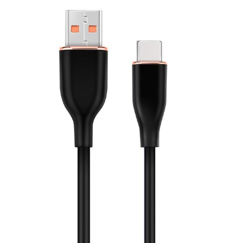 Cablexpert Premium Silicon USB Type-C Cable 1.5m Black