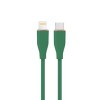 Cablexpert Premium Silicon USB Type-C to 8-Pin Cable 1.5m Green