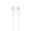 Cablexpert Premium Silicon USB Type-C to 8-Pin Cable 1.5m White