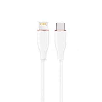 Cablexpert Premium Silicon USB Type-C to 8-Pin Cable 1.5m White