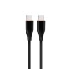 Cablexpert Premium Silicon USB Type-C PD Cable 1.5m Black