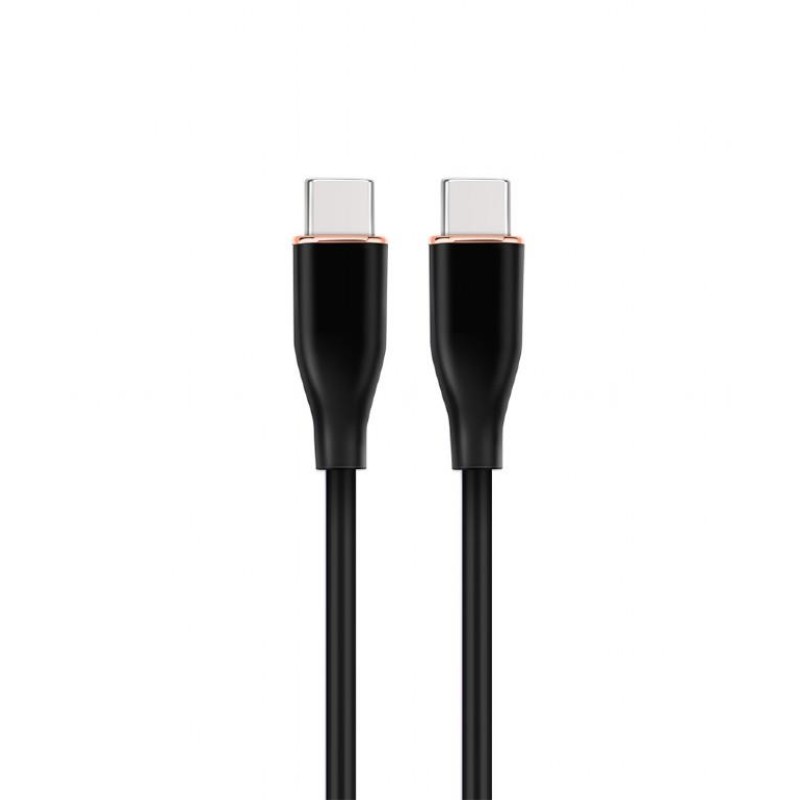 Cablexpert Premium Silicon USB Type-C PD Cable 1.5m Black