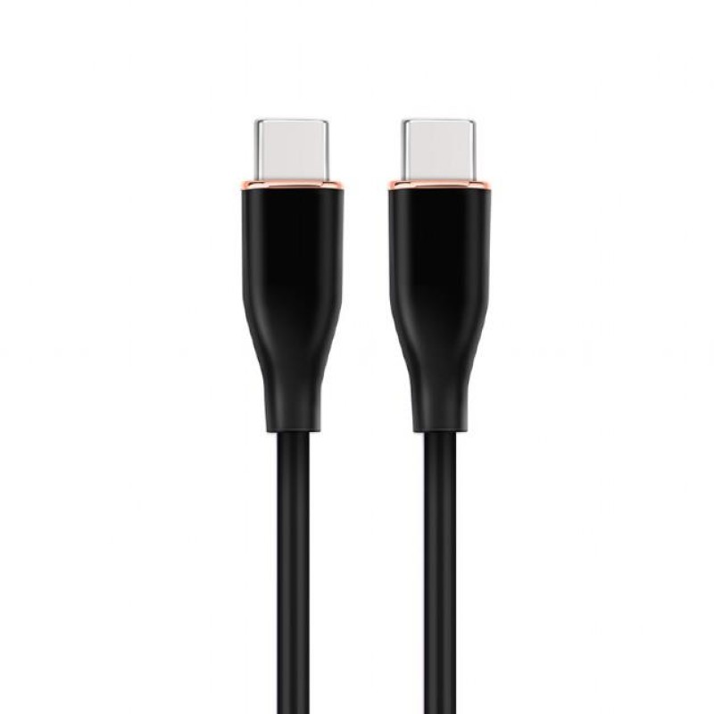 Cablexpert Premium Silicon USB Type-C PD Cable 1.5m Black