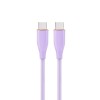 Cablexpert Premium Silicon USB Type-C PD Cable 1.5m Violet