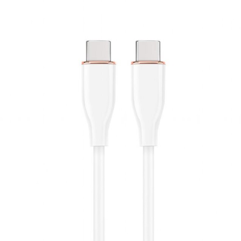 Cablexpert Premium Silicon USB Type-C PD Cable 1.5m White