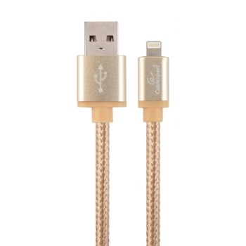 Cablexpert 8-Pin (Lightning compatible) Cable 1.8m Gold (Blister)