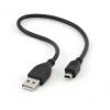 Cablexpert USB 2.0 A-Male to Mini 5-Pin Cable 1ft