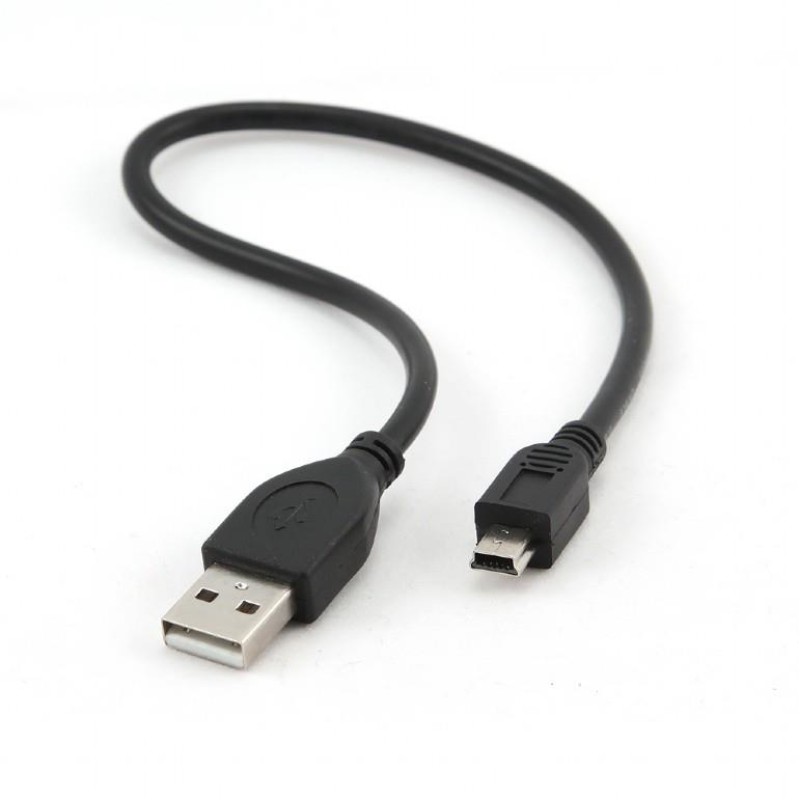 Cablexpert USB 2.0 A-Male to Mini 5-Pin Cable 1ft