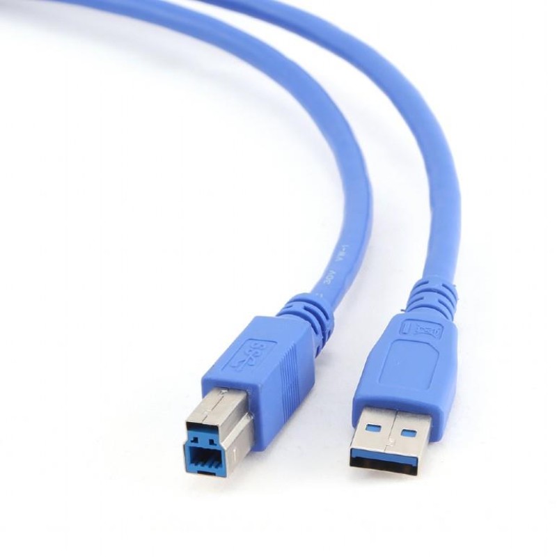 Cablexpert USB 3.0 A-Male to B-Male Cable 1.8m