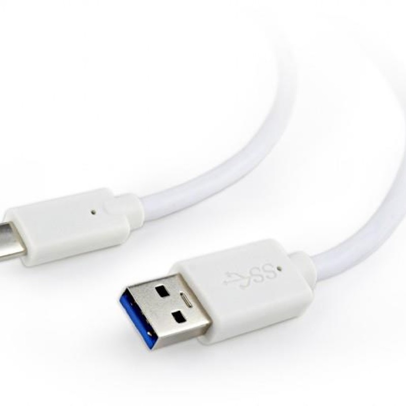 Cablexpert USB 3.0 A-Male to C-Male Cable 1m White