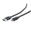 Cablexpert USB 3.0 A-Male to C-Male Cable 1.8m Black