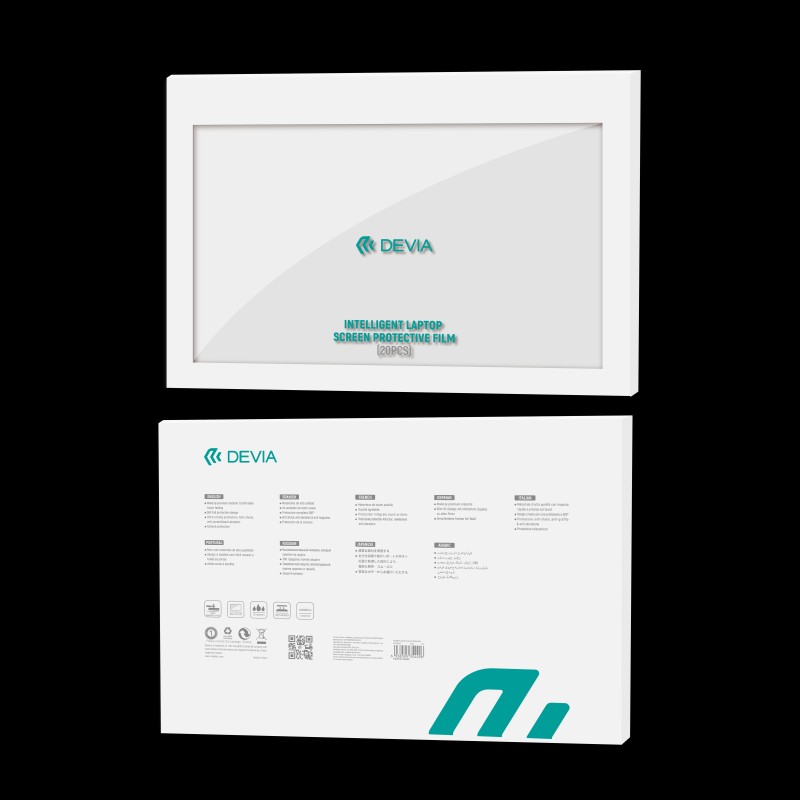 Devia Intelligent Screen Protection Film for Laptop (20pcs Box)