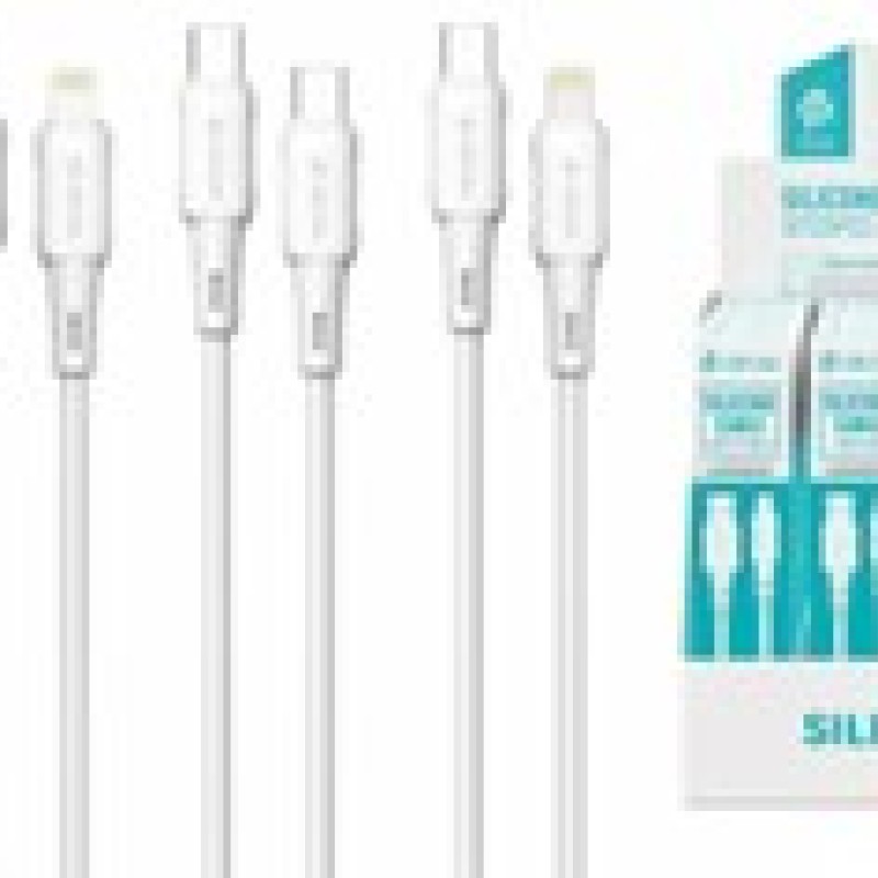 Devia Pro3 4-in-1 Silicone Cable Set (25 Pieces)