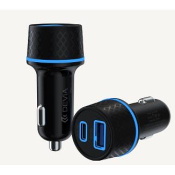 DEVIA CAR CHARGER USB+USBC 30W