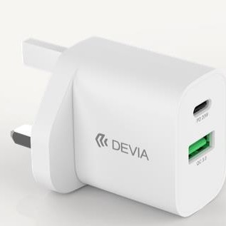 Devia Smart Series 20W PD & QC Quick Charger UK V2