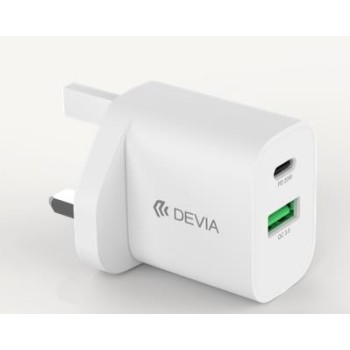 Devia Smart Series 20W PD & QC Quick Charger UK V2