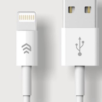 Devia USB-A to Lightning Cable 2m White