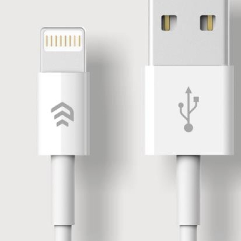 Devia USB-A to Lightning Cable 2m White
