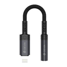 Devia Lightning to 3.5mm Audio Jack Adapter Black